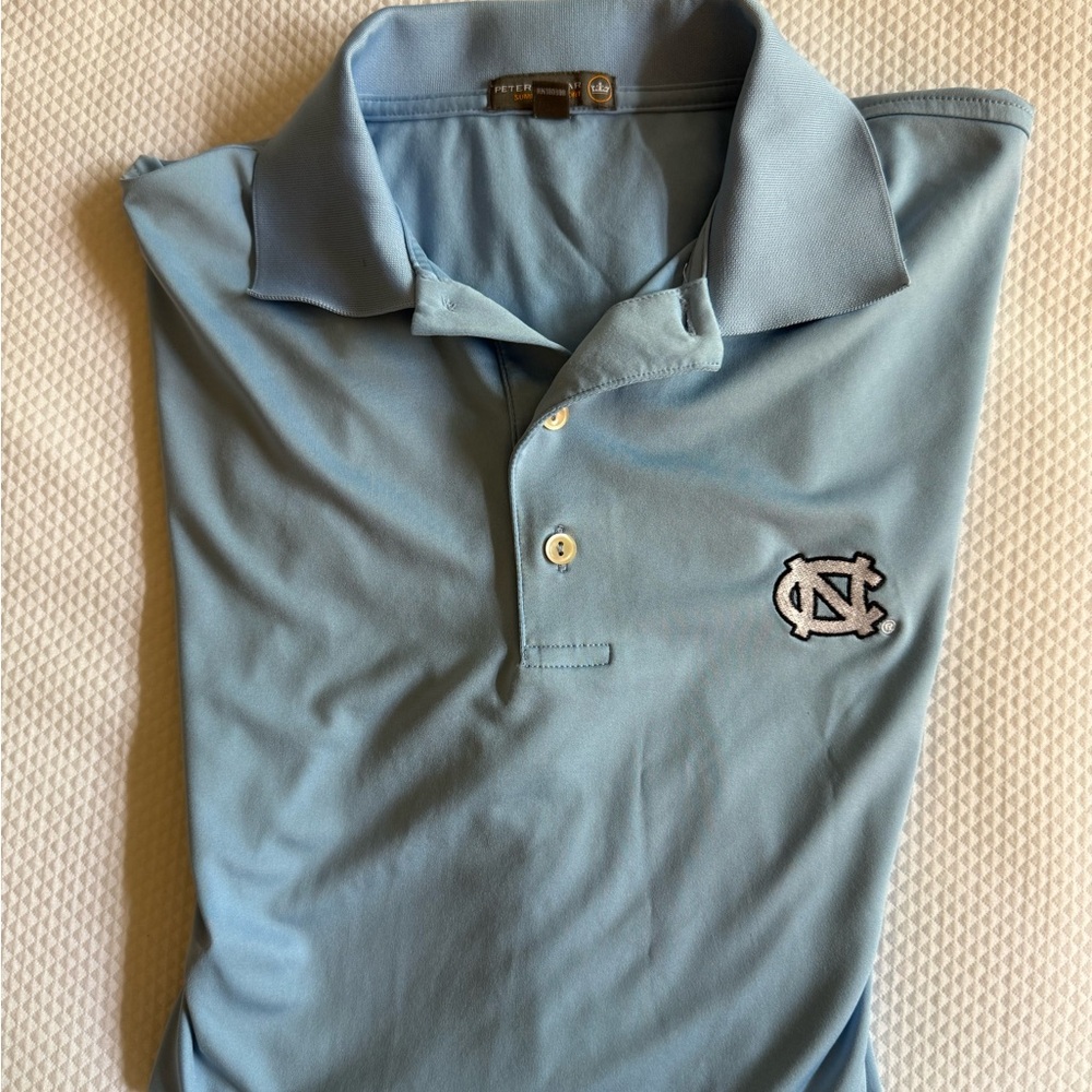 Peter Millar Carolina Blue Polo Shirt - UNC Tarheels